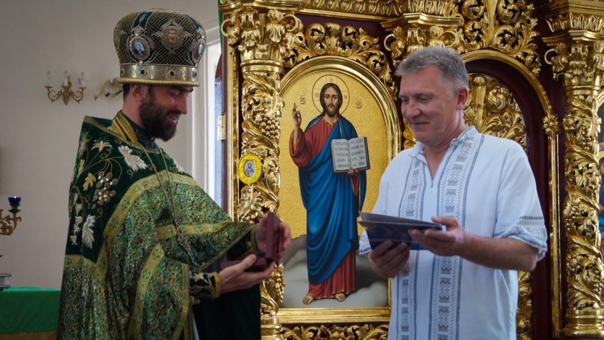 Артуру Мартовицкому вручили орден за заслуги перед церковью