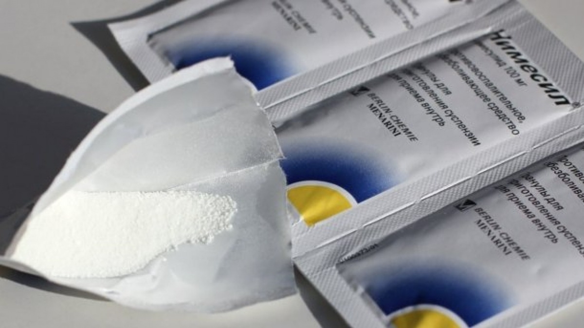 В Украине запретили Нимесил из-за инструкции на польском языке