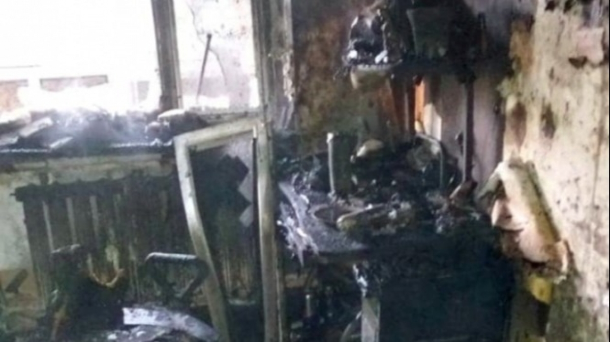 Пожар в Павлограде - есть жертвы