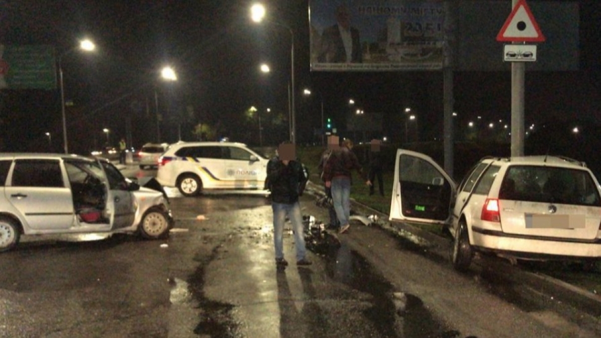 Пьяный полицейский устроил ДТП в Павлограде - трое пострадавших в больнице