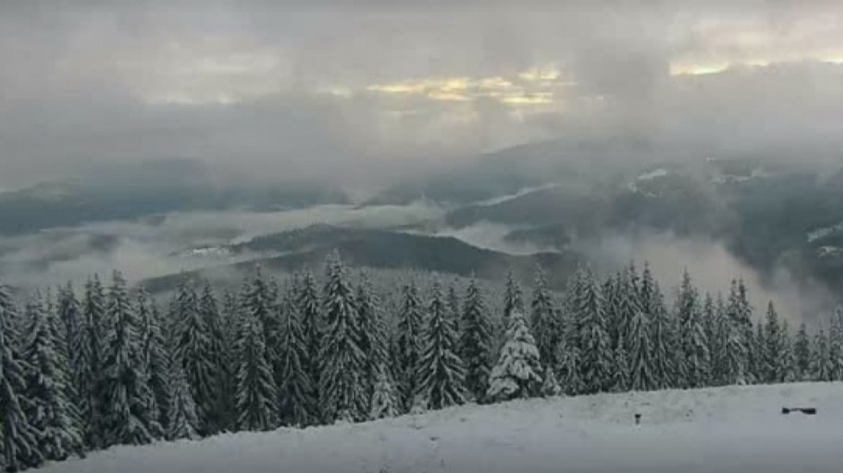 В Украине пошел первый снег, синоптики обещают первые заморозки