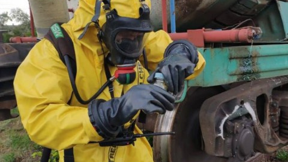 Возле Павлограда произошла утечка азота из автоцистерны