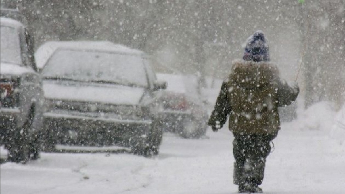 В області сильний сніг та вітер, рятувальники просять не виїжджати на машинах