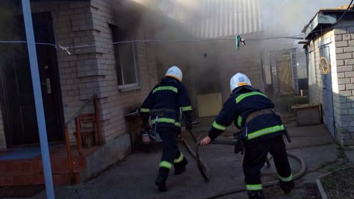 Пожар в доме на улице Франко в Павлограде - погибла женщина