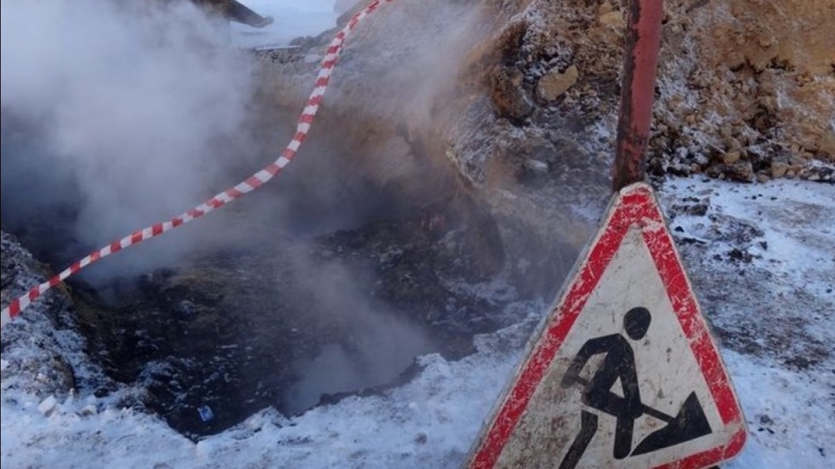 Порыв водопровода в Павлограде, часть жителей без воды