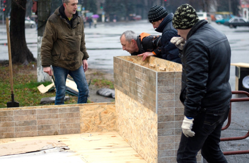 В центре Павлограда установили парклет
