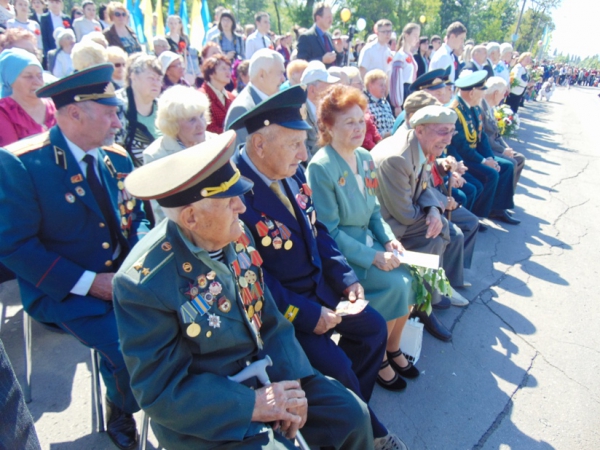 Павлоград отпраздновал 71-й День победы