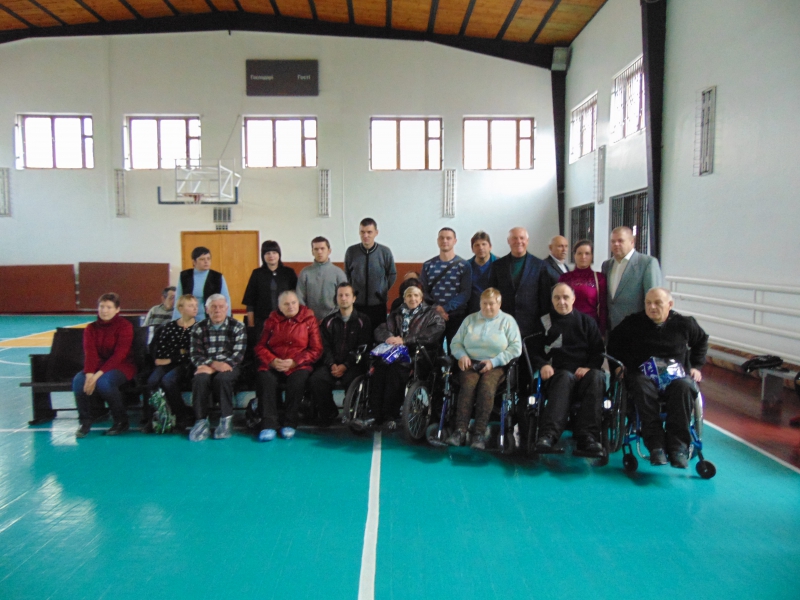 В СОК «Центре» Павлограда наградили спортсменов с ограниченными возможностями