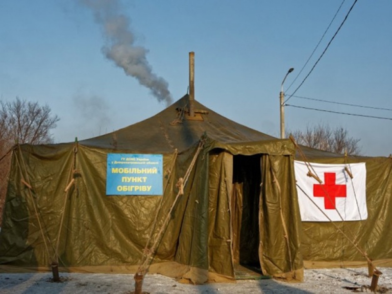 В Терновке заработали пункты обогрева