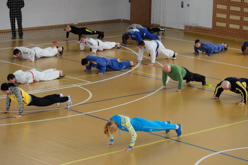  Днепропетровщина первая приняла участие в акции 22 pushup challenge