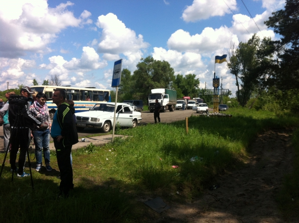 В Богдановке перекрыли трассу Павлоград-Терновка