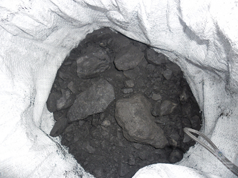 На Днепропетровщине мужчина пытался похитить 17 мешков угля