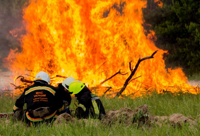 На Днепропетровщине за последнюю неделю произошло 288 пожаров 