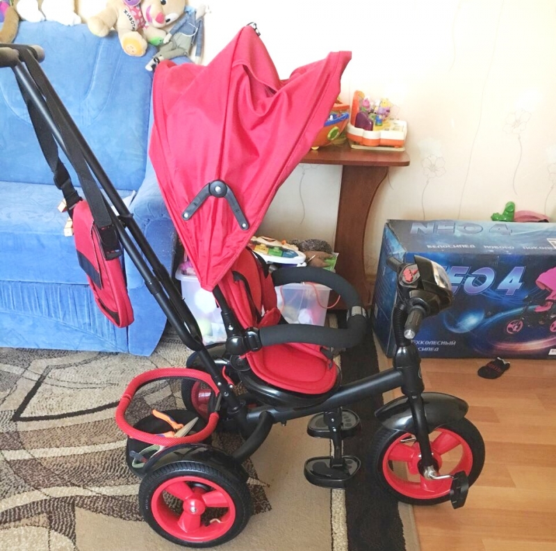 Молодая мать просит помощи в поиске велосипеда