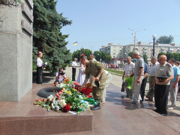 В Павлограде почтили память жертв войны в Украине