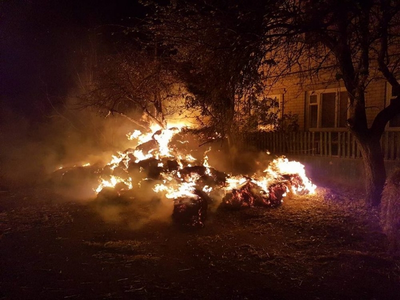 Пожарные Павлограда обеспокоены ростом количества пожаров 