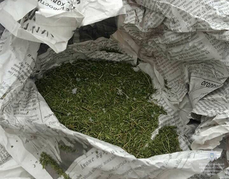 В Терновке на школьном дворе задержали мужчину с патронами и марихуаной (ФОТО)