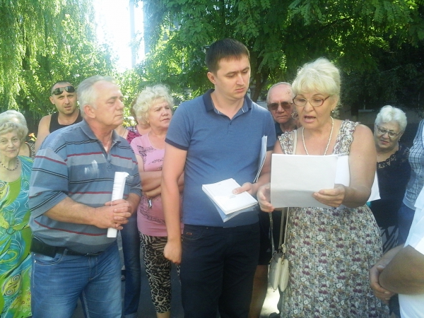 В Павлограде жители многоэтажки против установки общего счетчика газа