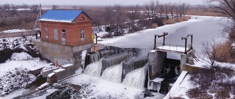 На реке Волчья возвели первую мини-гидроэлектростанцию