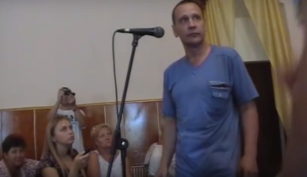 Общественные слушания в Павлограде закончились дракой