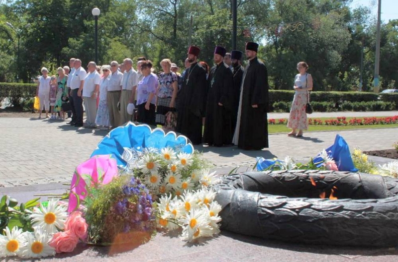 В Павлограде почтили память жертв Второй мировой войны