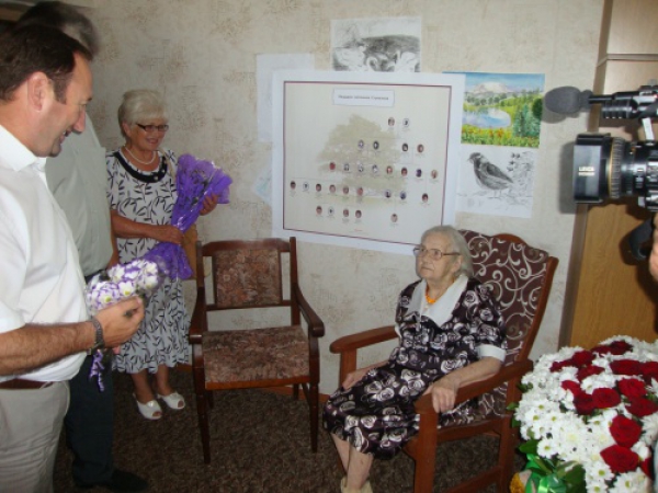 Жительница Павлоградщины празднует свое 100-летие