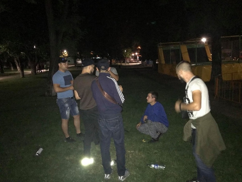 В Павлограде задержан мужчина, который якобы занимался рекламой наркотиков на стенах зданий