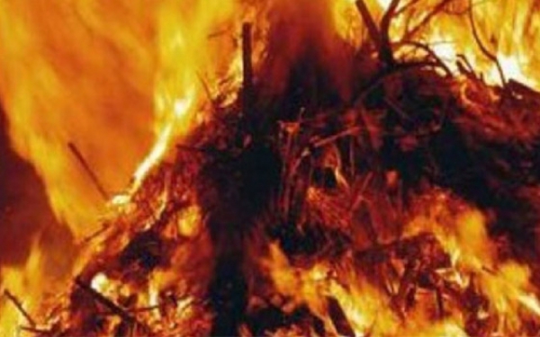 В Терновке пылали 250 кв м усадьбы 