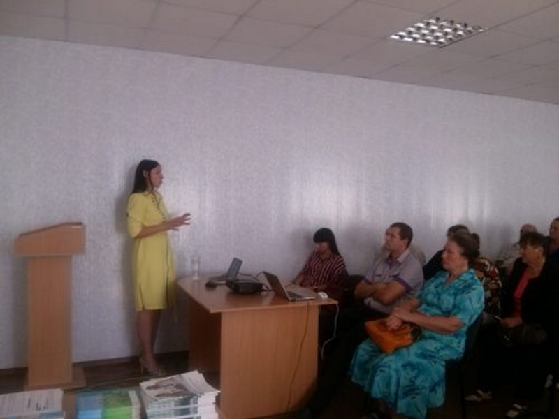 В Павлограде областной специалист провела для горожан урок в «Школе сахарного диабета»