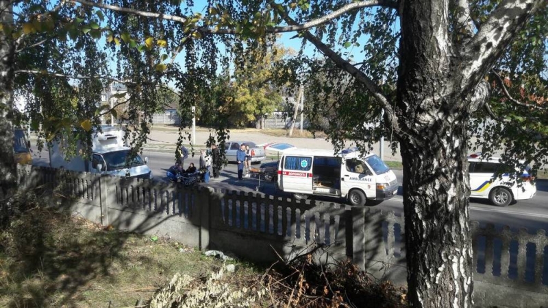 ДТП в Павлограде: водитель «Жигули» сбил мотоциклиста (ФОТО)