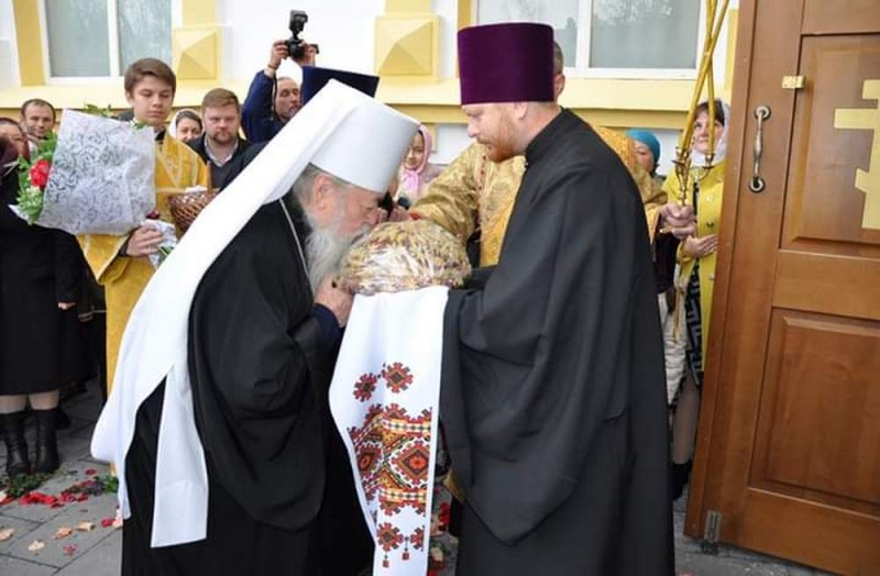 Спасский собор Павлограда отметил 120-летие: собору подарили Плащаницу Пресвятой Богородицы