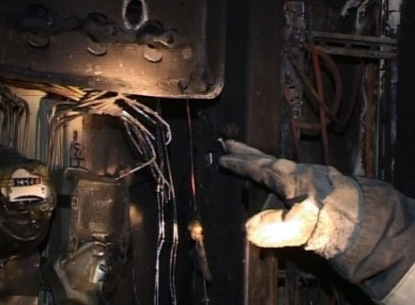 Из-за короткого замыкания в Павлограде чуть не сгорела квартира