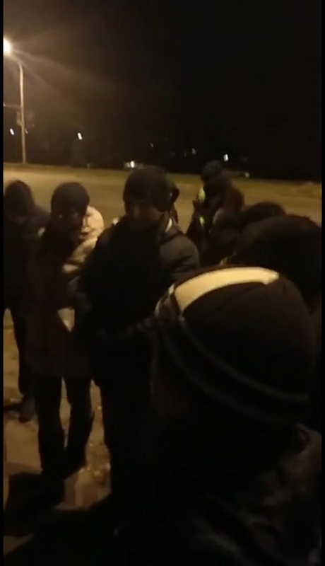 В Павлограде люди перекрыли дорогу. Некоторые горожане остались без света (ВИДЕО)