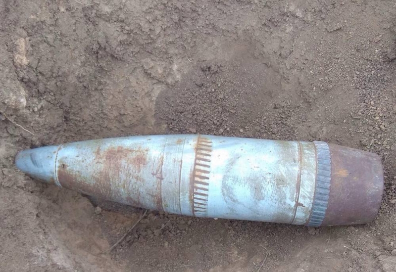 В Павлограде женщина нашла артиллерийский снаряд