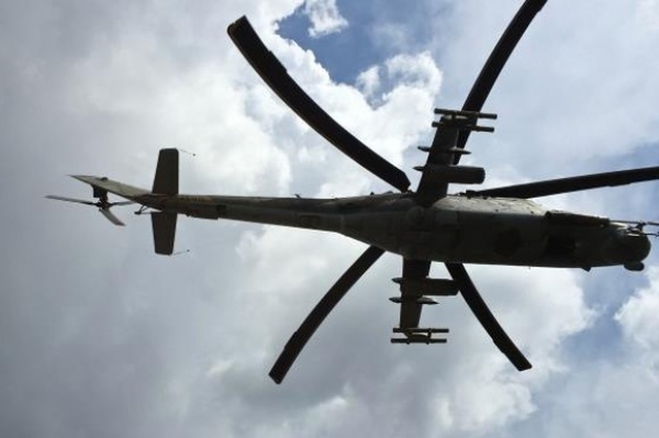 Павлоградцев напугали военные вертолеты