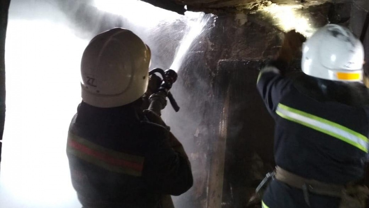 В Павлоградском районе огонь унес жизнь пенсионерки