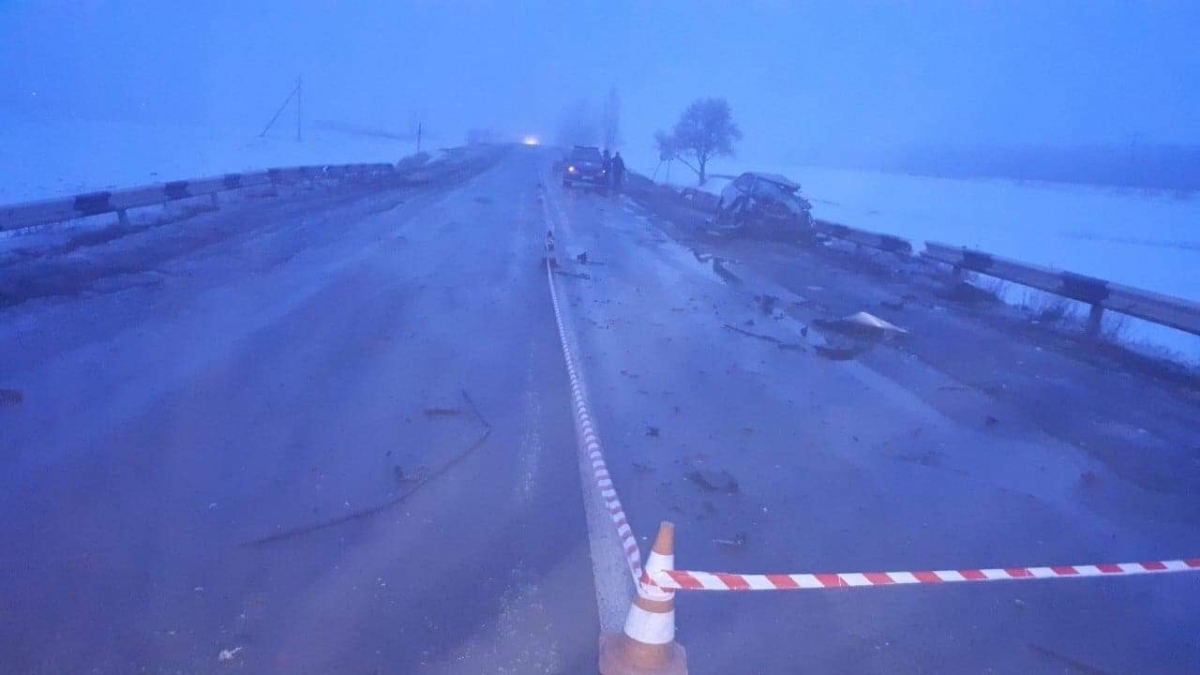 ДТП в Петропавловском районе - легковушка влетела в пассажирский автобус