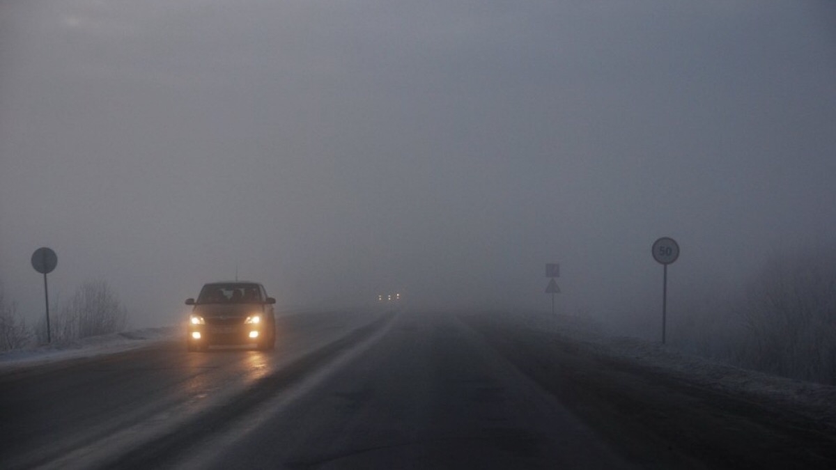 Туман, видимость до 400 метров. В области объявили штормовое предупреждение