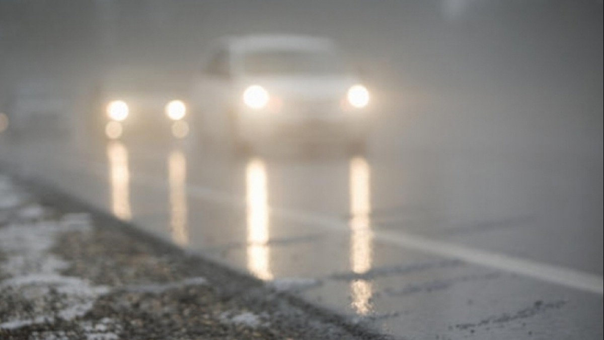 Гололед и туман, в области объявлено штормовое предупреждение
