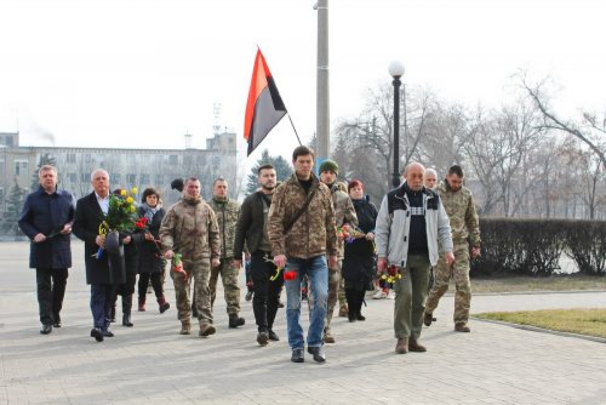 В Павлограде отметили День украинского добровольца